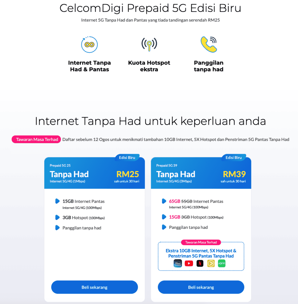 Celcom Prepaid: Cara Topup, Share/Transfer Credit Dan Semak Baki