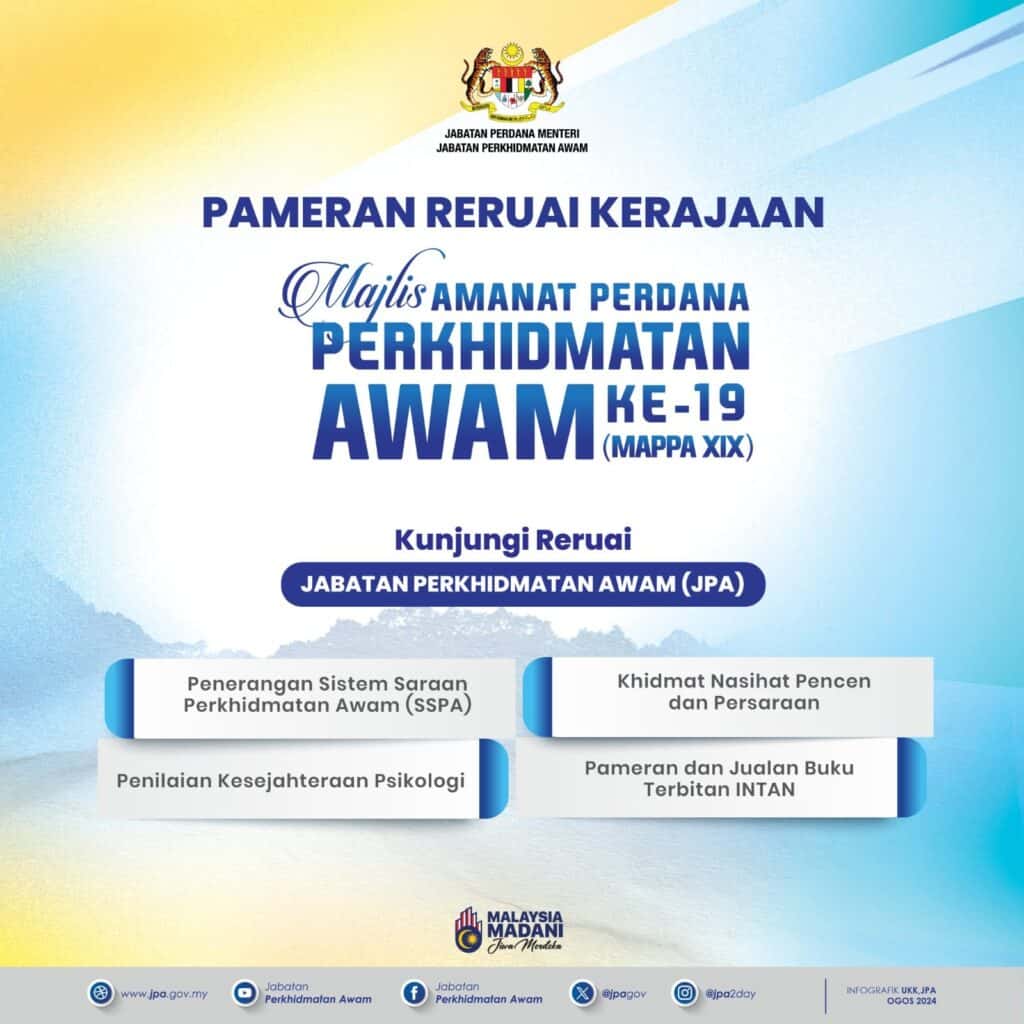 Intipati MAPPA (Majlis Amanat Perdana Perkhidmatan Awam) Ke-19