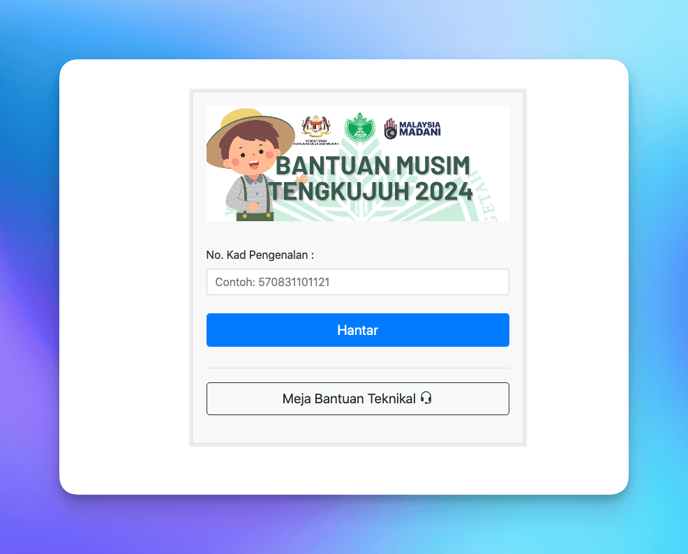 BMT RISDA Login (bmt.risda.gov.my)