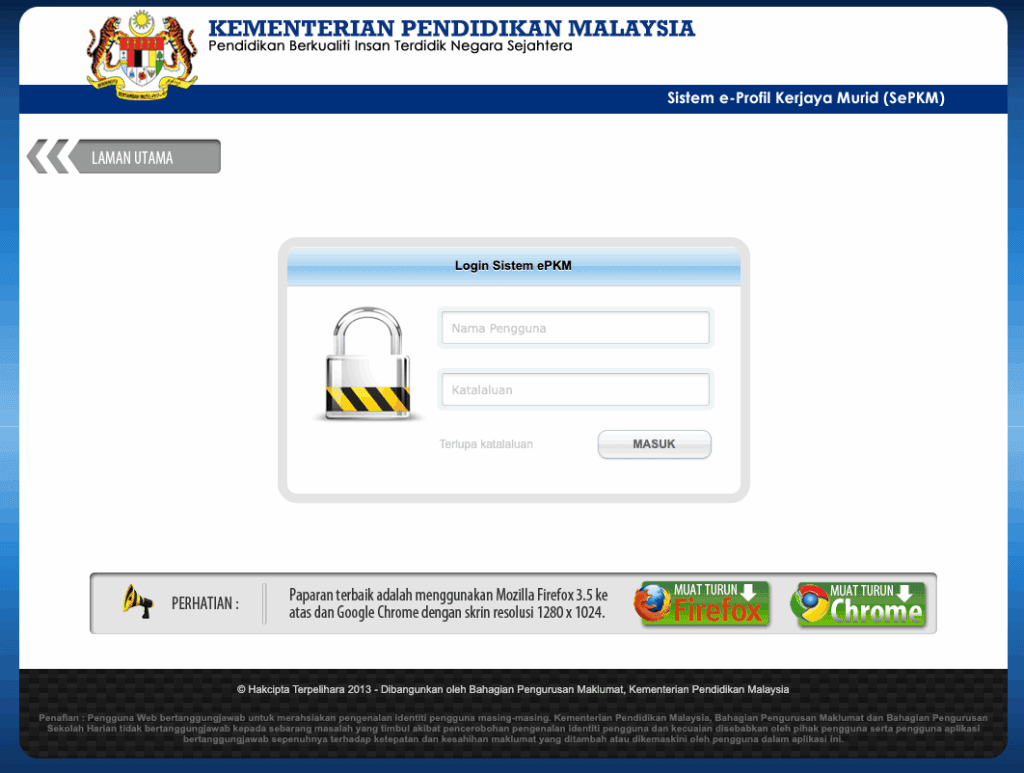 SePKM Login (epkm.moe.gov.my)