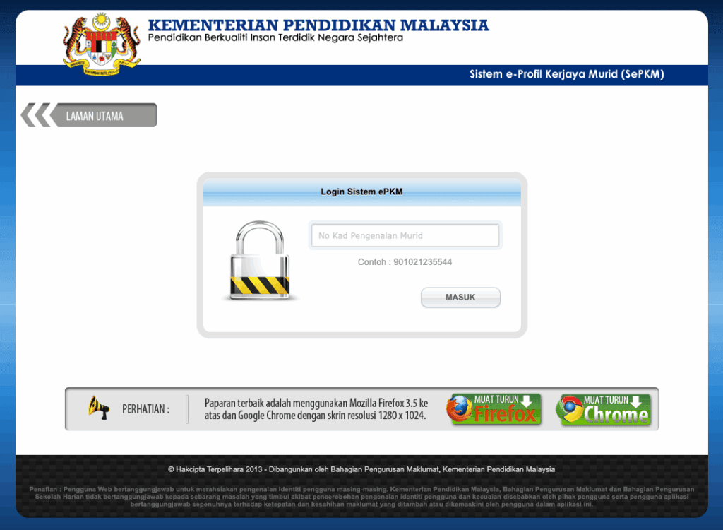 SePKM Login (epkm.moe.gov.my)